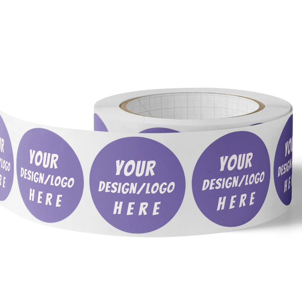 Custom label stickers with any design and logo