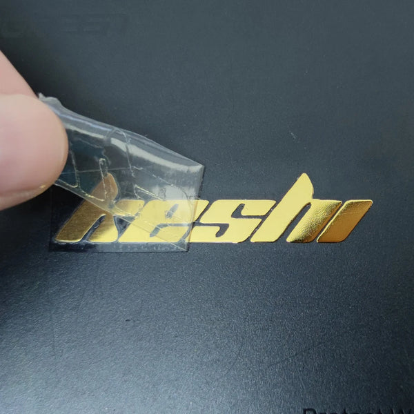 3PCS custom Metal 3D sticker